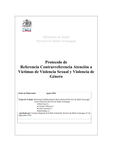 Protocolo R-CR Violencia de Genero y Violencia Sexual