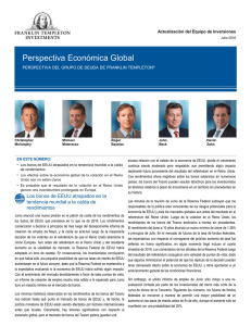 Perspectiva Económica Global - Franklin Templeton Investments