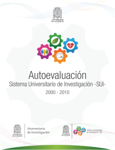 Autoevaluación - Universidad de Antioquia