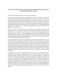 Posición de Colombia frente a la reestructuración de la Comisión