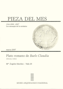 Marzo Plato romano de Baelo Claudia