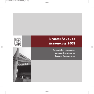 Informe anual 2008.