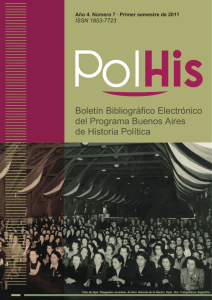 PolHis – Boletín Bibliográfico Electrónico, Nº7