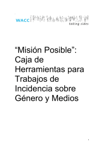 &ldquo;Misi&oacute;n Posible&rdquo;: Caja de Herramientas para Trabajos