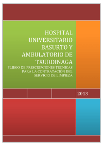 HOSPITAL UNIVERSITARIO BASURTO Y AMBULATORIO DE