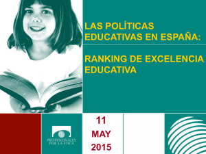 Ranking de Excelencia Educativa 2015