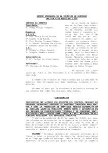 Acta Sesión Ordinaria de la Junta de Gobierno de 04 de Abril de 2002