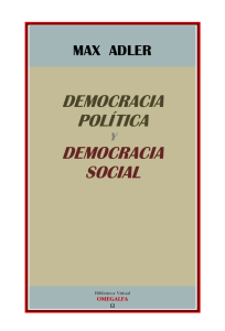 Democracia política y democracia social