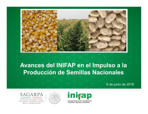 Presentación INIFAP - Consejo Mexicano para el Desarrollo Rural