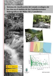 Sistema de clasificación del estado ecológico de los ríos en el