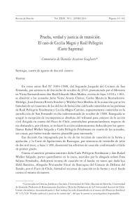 El caso de Cecilia Magni y Raúl Pellegrin (Corte Suprema)