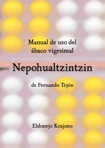 Manual de uso del ábaco vigesimal Nepohualtzintzin