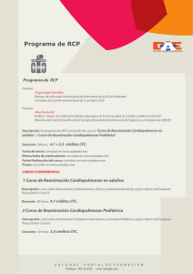 Programa de RCP