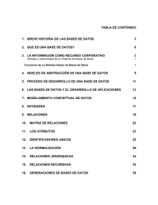 2. Breve historia de las bases de datos