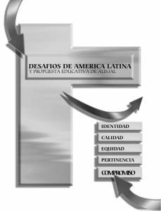 Desafío de América Latina y propuesta educativa
