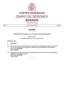 Diario de la sesión de Pleno número 4 de fecha 30/03/2016.