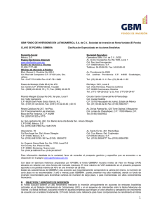 GBM FONDO DE INVERSIONES EN LATINOAMERICA, S.A. de C.V.