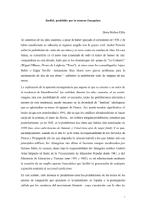 Jardiel, prohibido por la censura franquista Berta Muñoz Cáliz Al