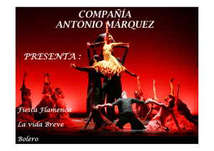 compañía antonio márquez - Teatro Victoria Eugenia