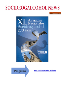 Programa - Socidrogalcohol