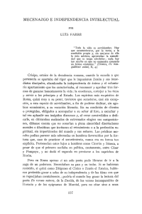 pdf Mecenazgo e independencia intelectual / Luis Ferré Leer obra