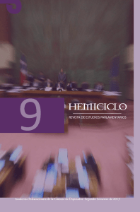 revista hemiciclo n°9 - Academia Parlamentaria