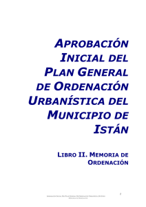 Libro II. Memoria de ordenación.