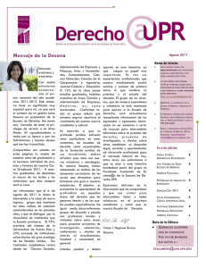 Derecho@UPR [Ago-2011]