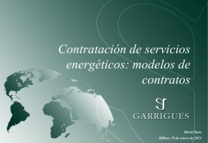 Contratación de servicios energéticos: modelos de contratos