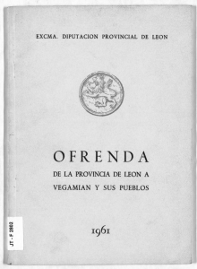 OFRENDA - Junta de Castilla y León