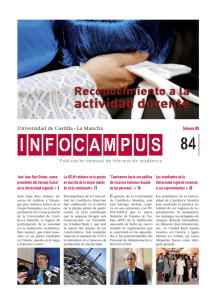 INFOCAMPUS 84.indd - Universidad de Castilla