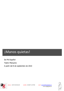 ¡Manos quietas! - Angel Galán, comunicación