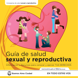 Guía de salud sexual y reproductiva
