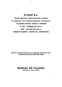 MANUAL DE CALIDAD