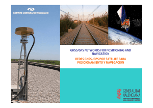 gnss/gps networks for positioning and navigation redes gnss /gps