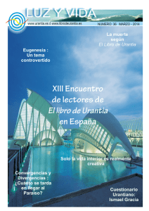 Luz Y Vida num 36.cdr - Asociación Urantia de España