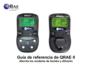 Guía de referencia de QRAE II Aborda los modelos