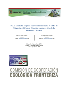 PECC-Coahuila: Impacto Macroeconómico de las