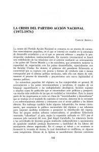 la crisis del partido acción nacional (1975-1976)