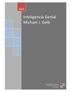 Inteligencia Genial Michael J. Gelb