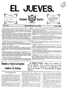 El Jueves 18880119 - Arxiu Comarcal del Ripollès