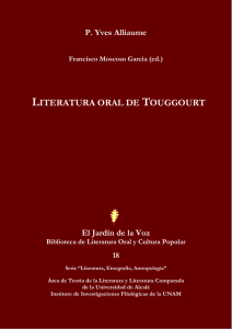 literatura oral de touggourt