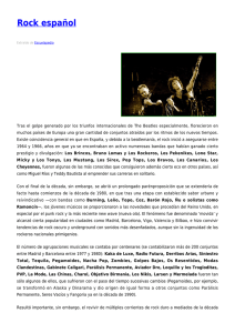Rock español - Escuelapedia