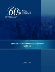 revisión programa macroeconómico 2010-11