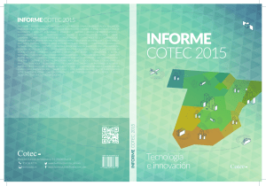 Informe Cotec 2015 - Ministerio de Economía y Competitividad