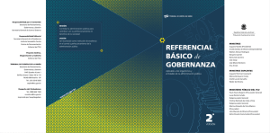 REFERENCIAL B&Aacute;SICO de GOBERNANZA