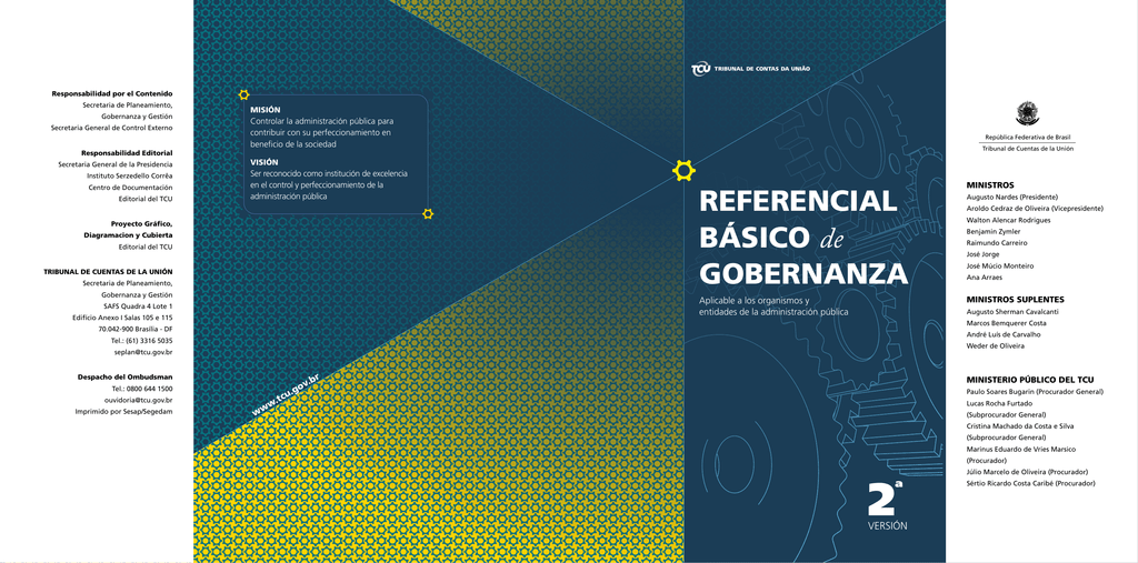 REFERENCIAL BÁSICO De GOBERNANZA