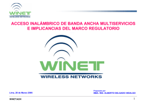acceso inalámbrico de banda ancha multiservicios e implicancias