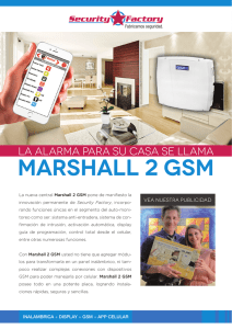 MaRSHALL 2 GSM - Security Factory