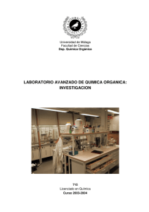 laboratorio avanzado de quimica organica